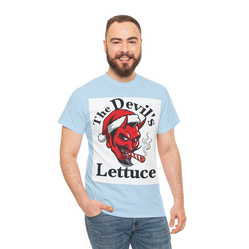 Devil's Lettuce Logo / Christmas Cotton Tee