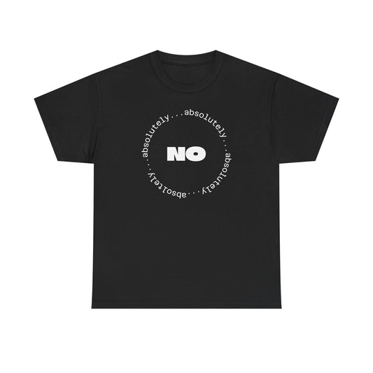 absolutely no