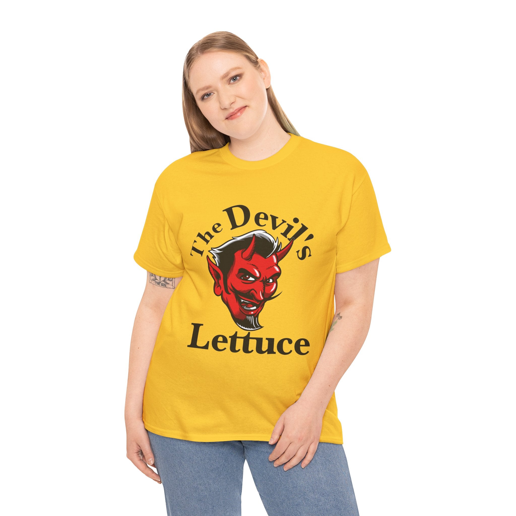 Devil's Lettuce Logo Cotton Tee