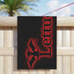 Beach Towels Black(red devils lettuce)