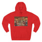 Camp Kush at Crystal LakeThree-Panel Fleece Hoodie, Cozy Casual Wear, Graphic Hoodie for Festivals, Men's and Women's Fashion, Perfect Gift for Stoners