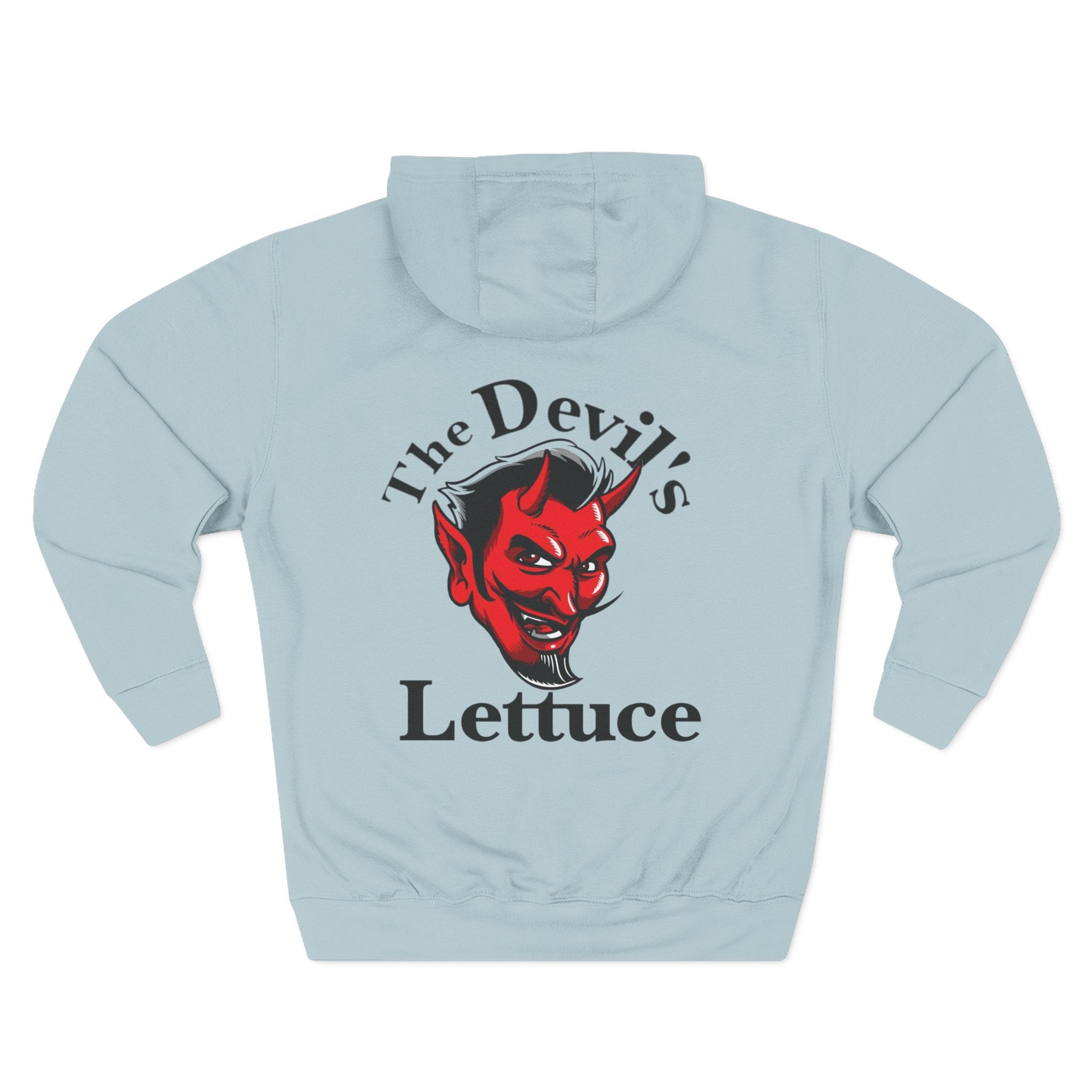 Camp Kush at Crystal LakeThree-Panel Fleece Hoodie, Cozy Casual Wear, Graphic Hoodie for Festivals, Men's and Women's Fashion, Perfect Gift for Stoners