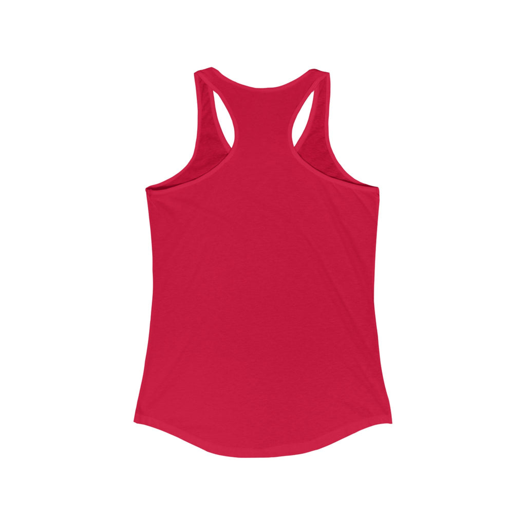 Women's Ideal Racerback Tank, Devil's Lettuce Series 1(royalty)