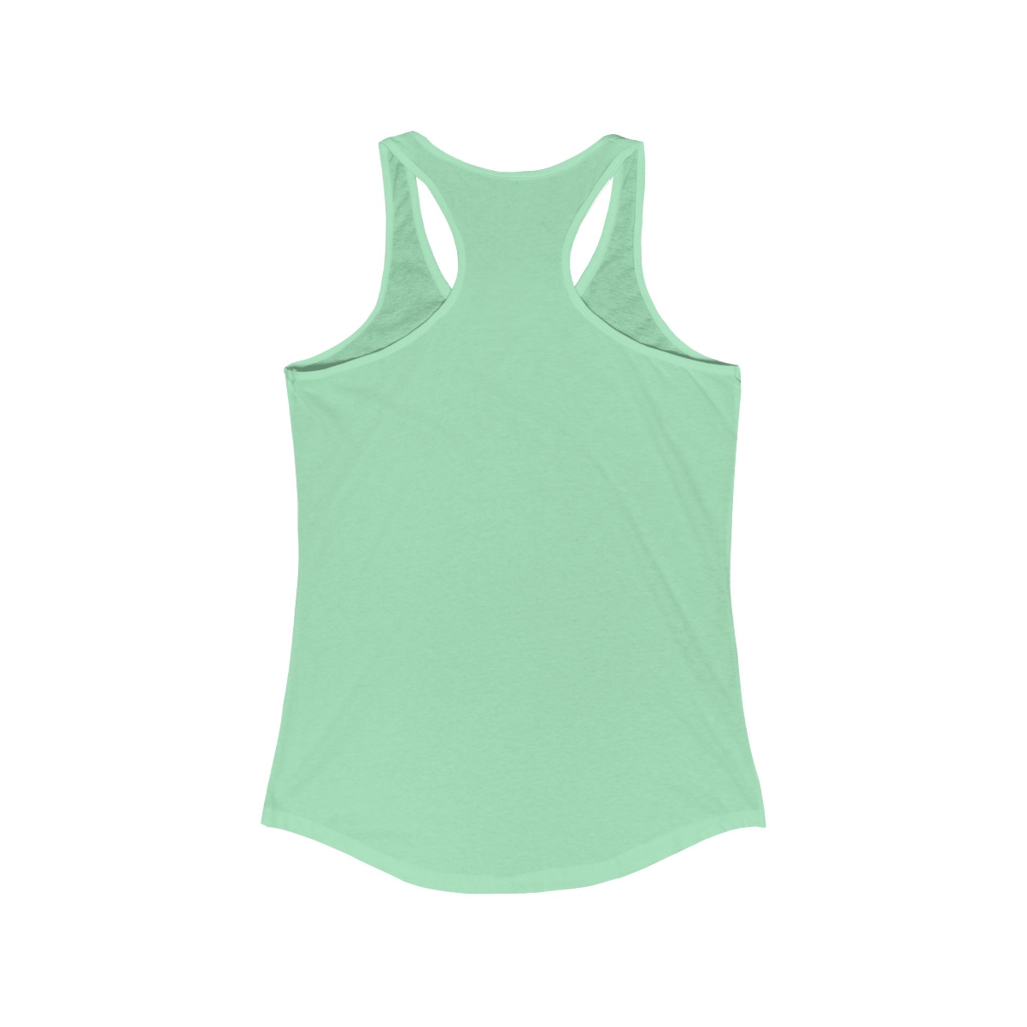 Women's Ideal Racerback Tank, Devil's Lettuce Series 1(royalty)