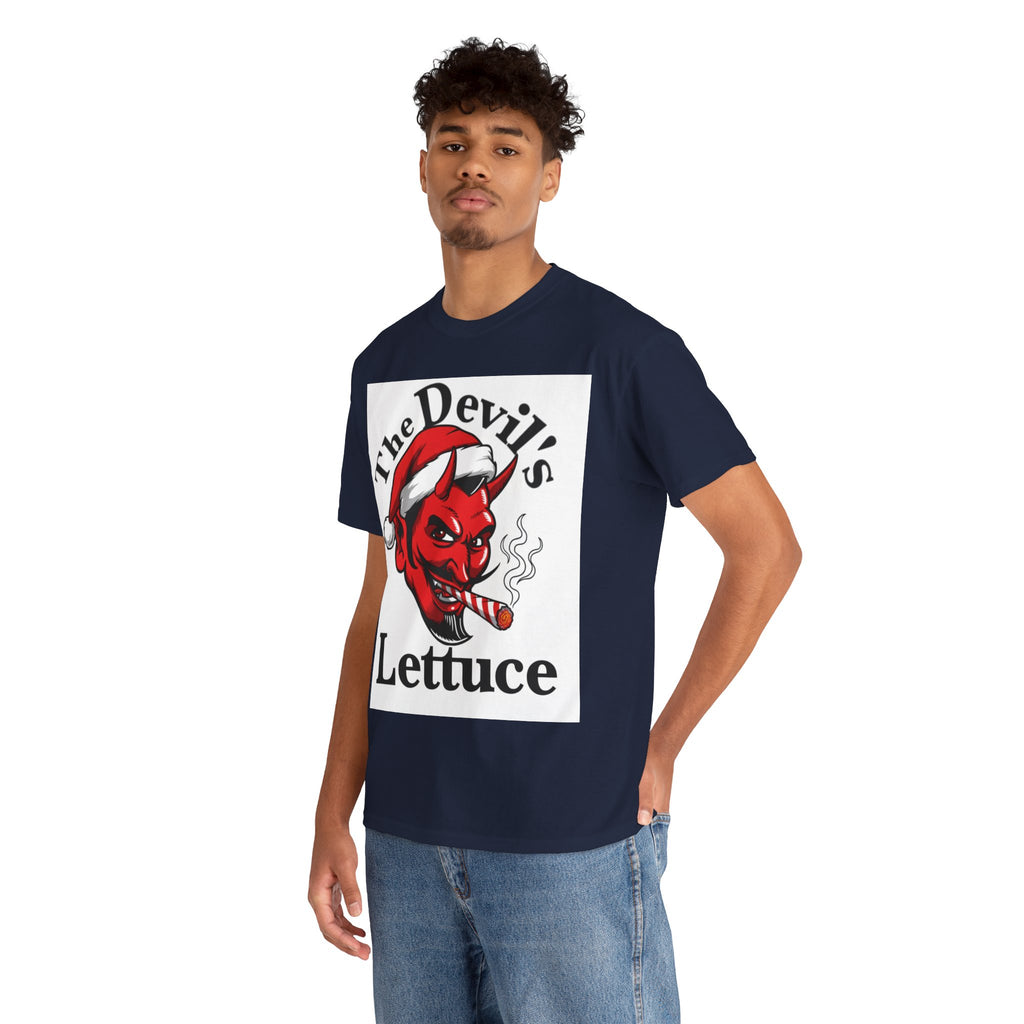 Devil's Lettuce Logo / Christmas Cotton Tee