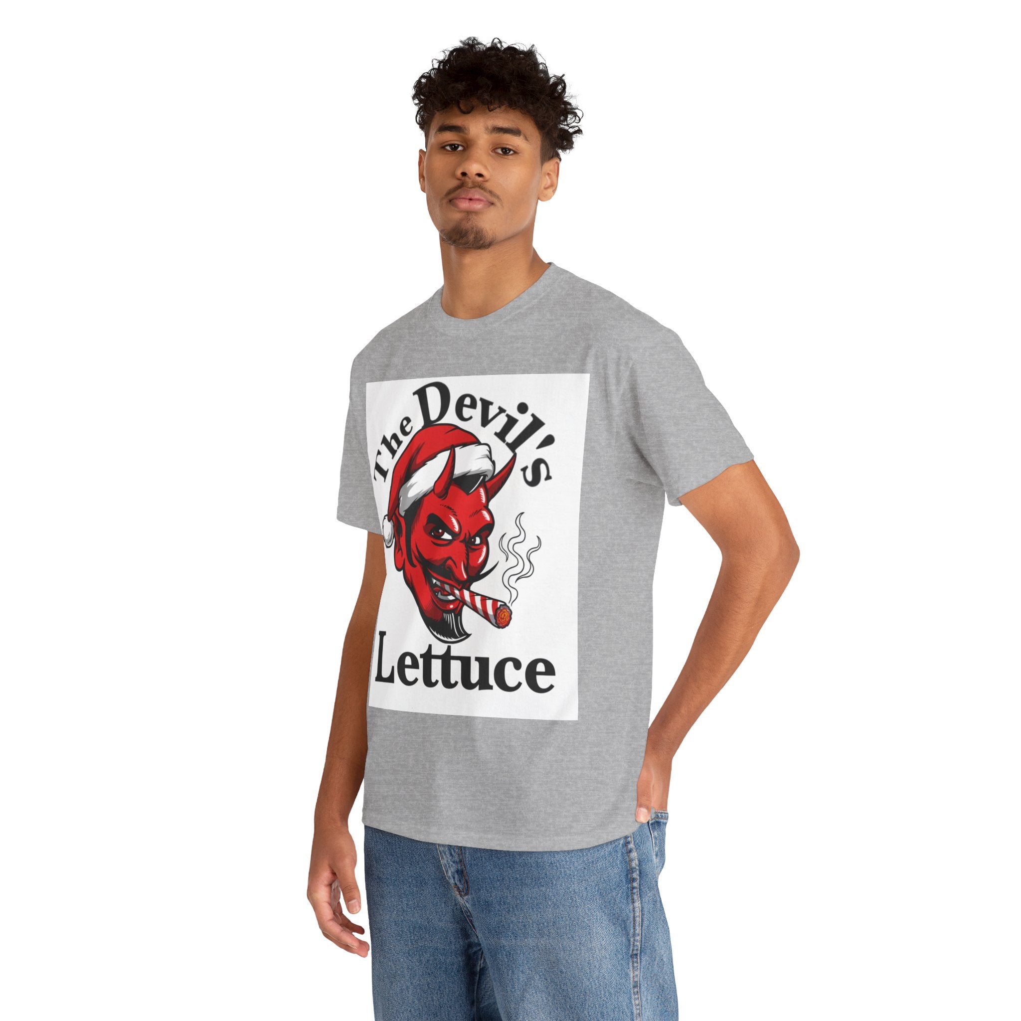 Devil's Lettuce Logo / Christmas Cotton Tee