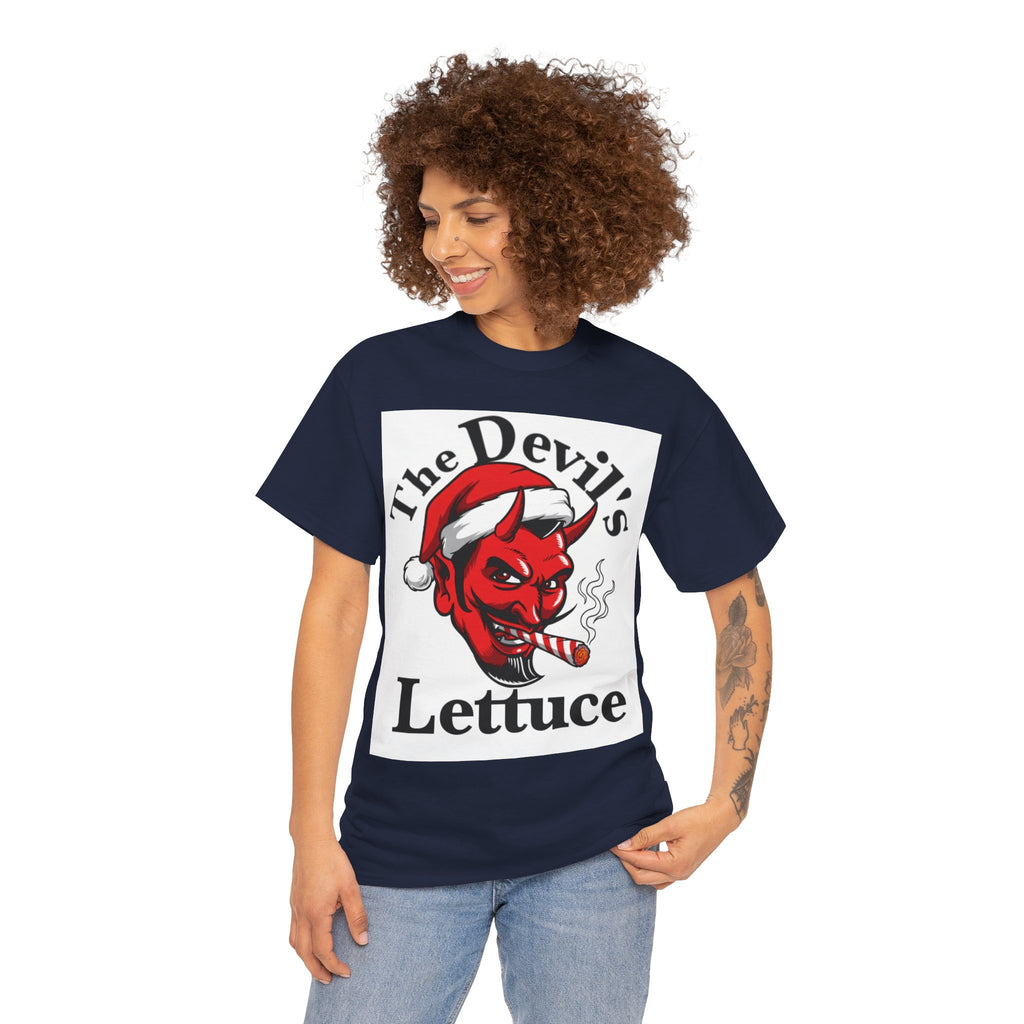 Devil's Lettuce Logo / Christmas Cotton Tee