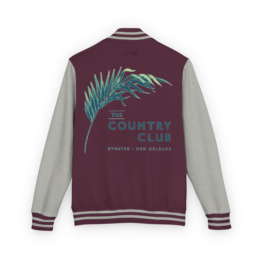 Letterman Jacket - The Country Club Palm Logo Varsity Jacket