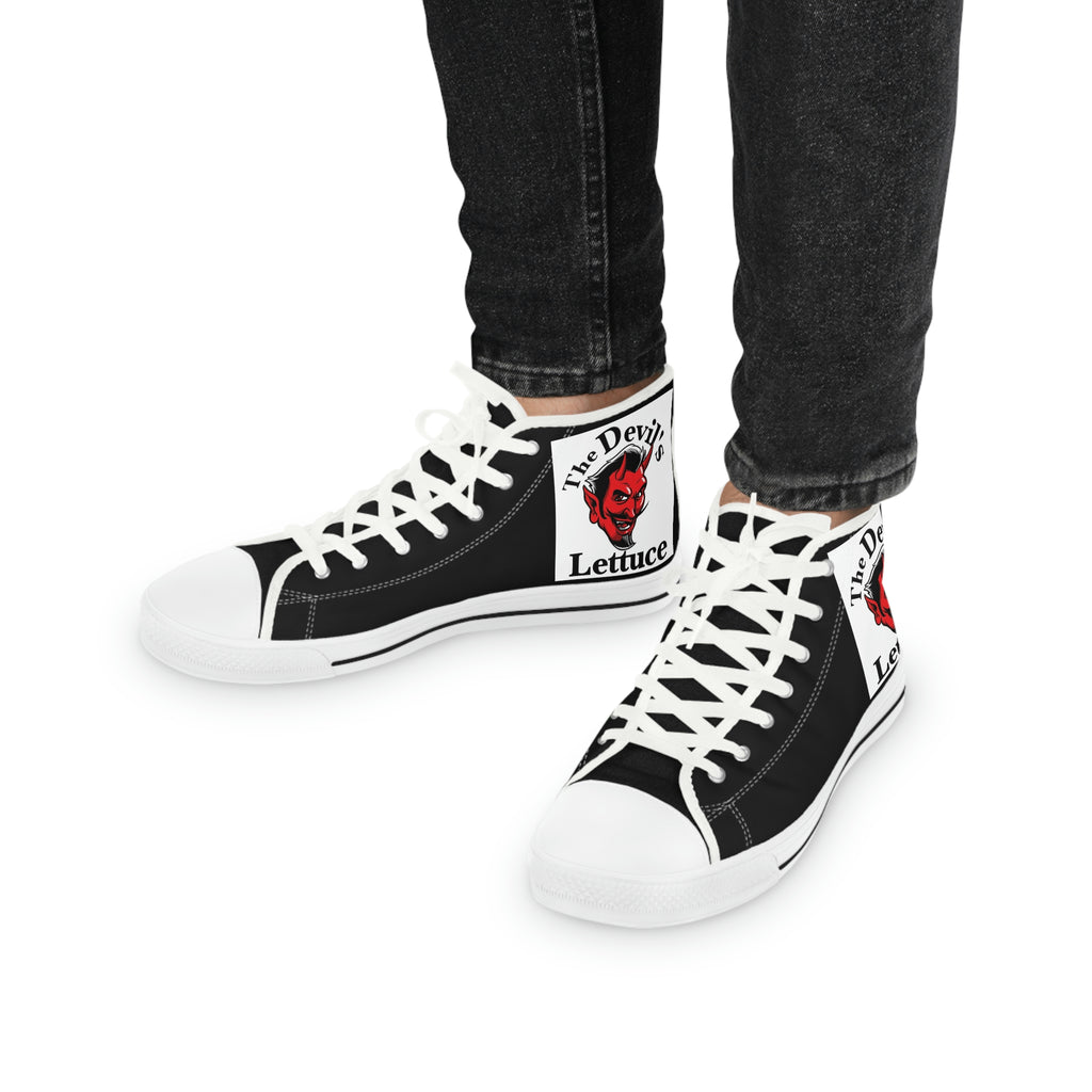 Men's High Top Sneakers Devil's Lettuce collection series 1