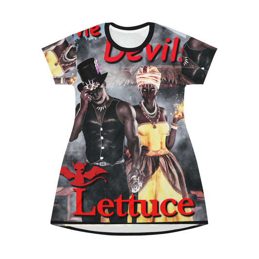 T-Shirt Dress, Devil's Lettuce Series 1(royalty)