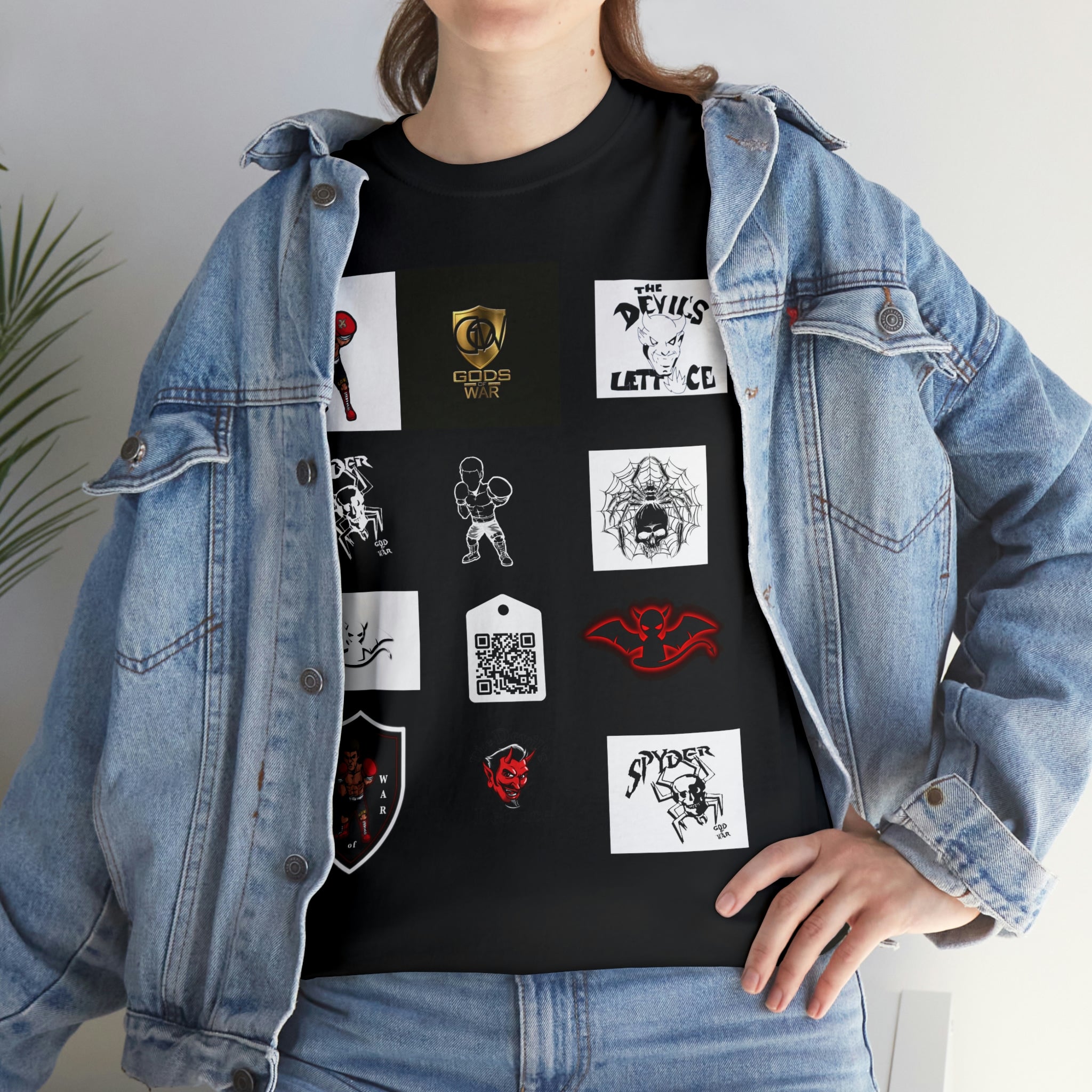 Spyder/Devils Lettuce/G.O.W. collage Cotton Tee