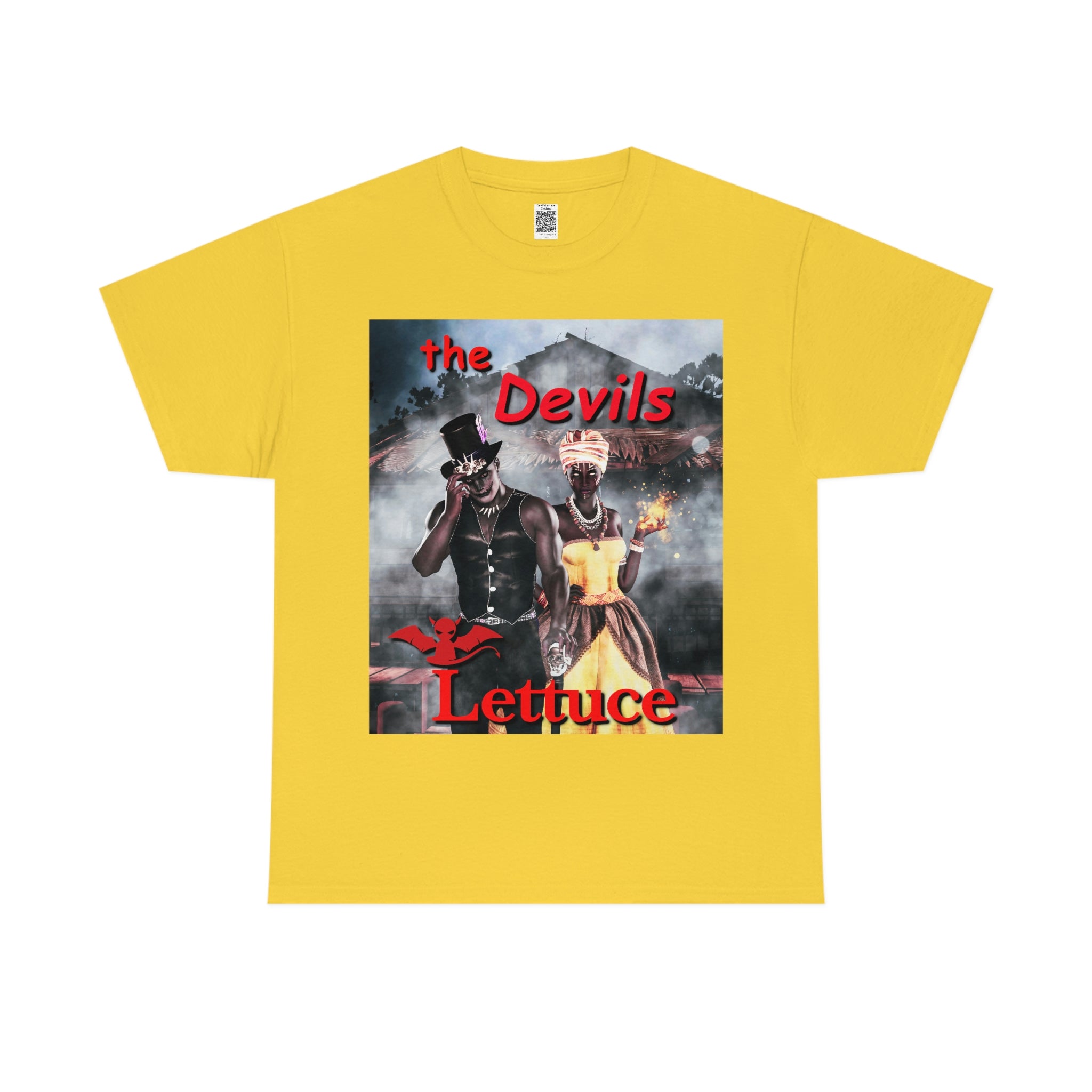 Devil's Lettuce Logo Cotton Tee(royalty)