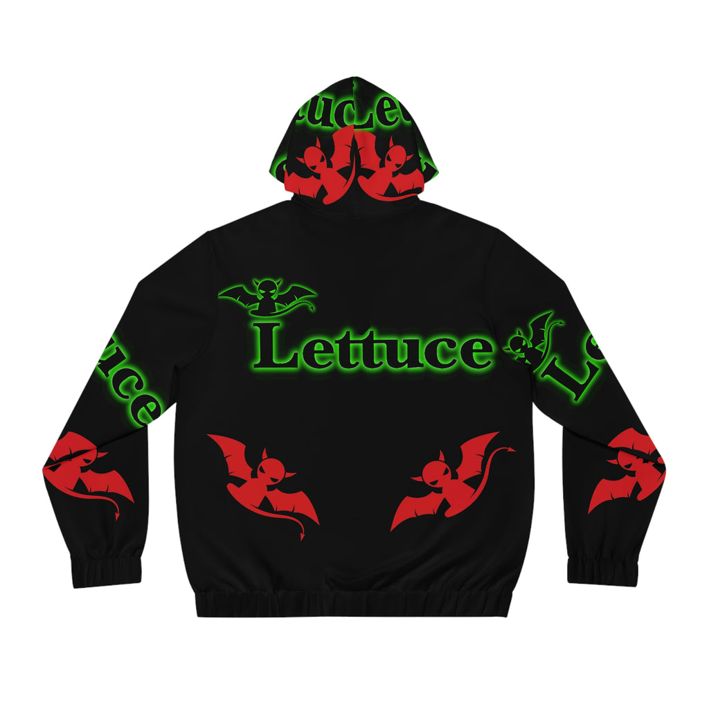 Men's Full-Zip Hoodie Devil's Lettuce Series 1 Black