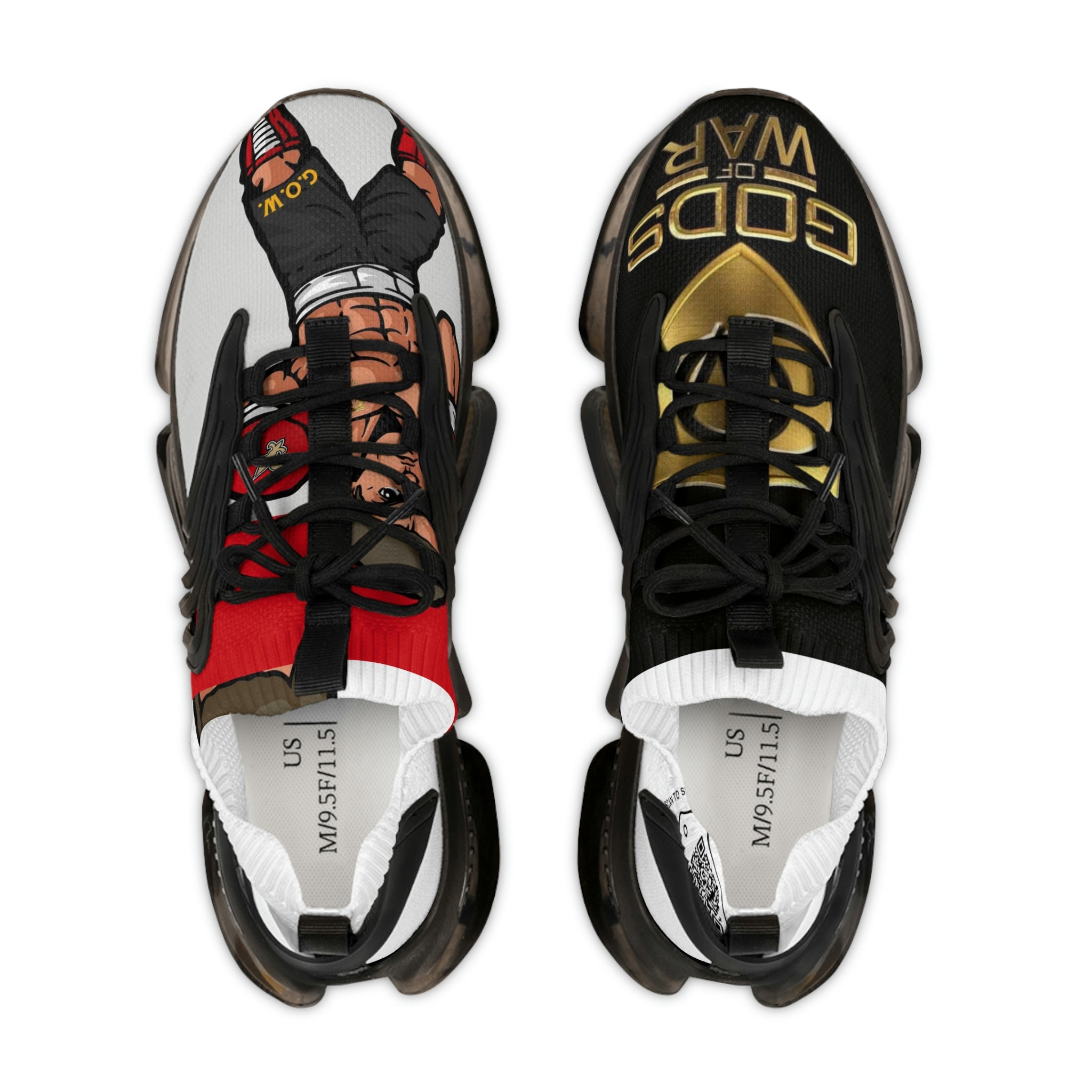 Gods Of War Men's Mesh Sports Sneakers