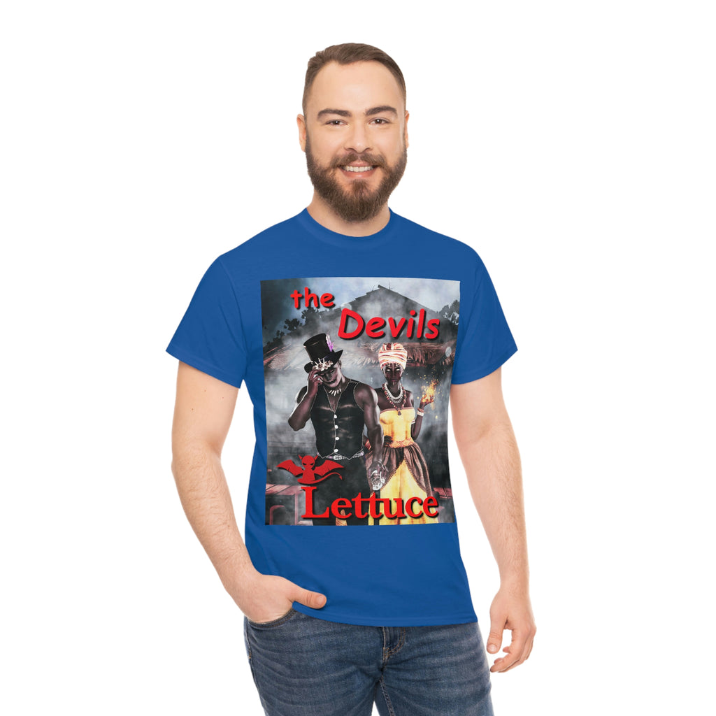 Devil's Lettuce Logo Cotton Tee(royalty)