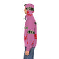Men's Full-Zip Hoodie Devil's Lettuce Series 1 Pink