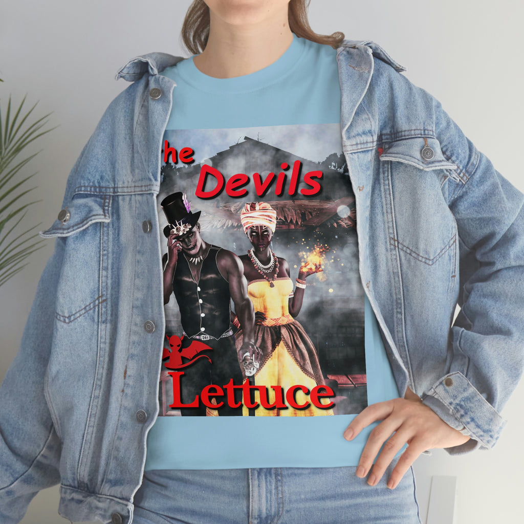 Devil's Lettuce Logo Cotton Tee(royalty)
