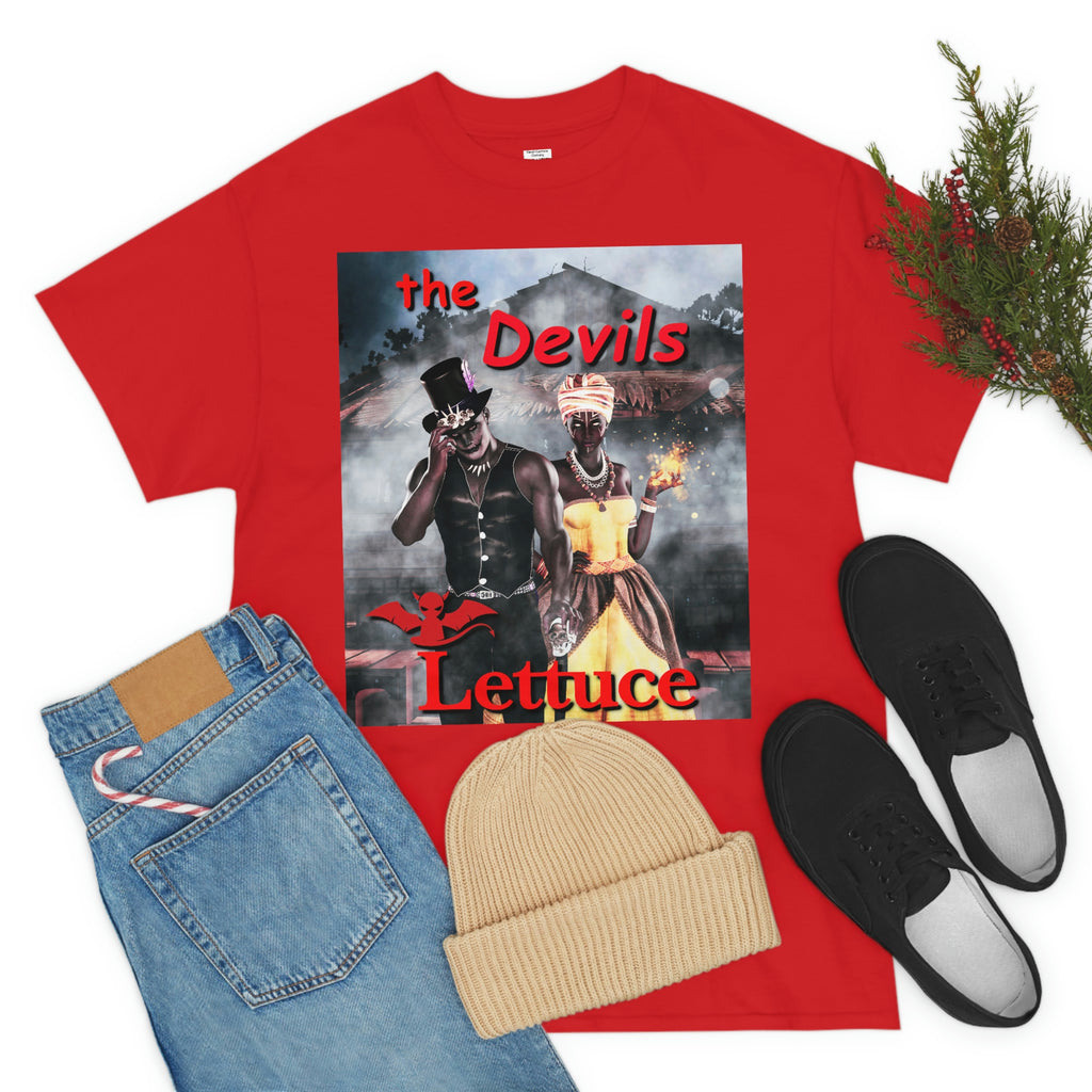 Devil's Lettuce Logo Cotton Tee(royalty)