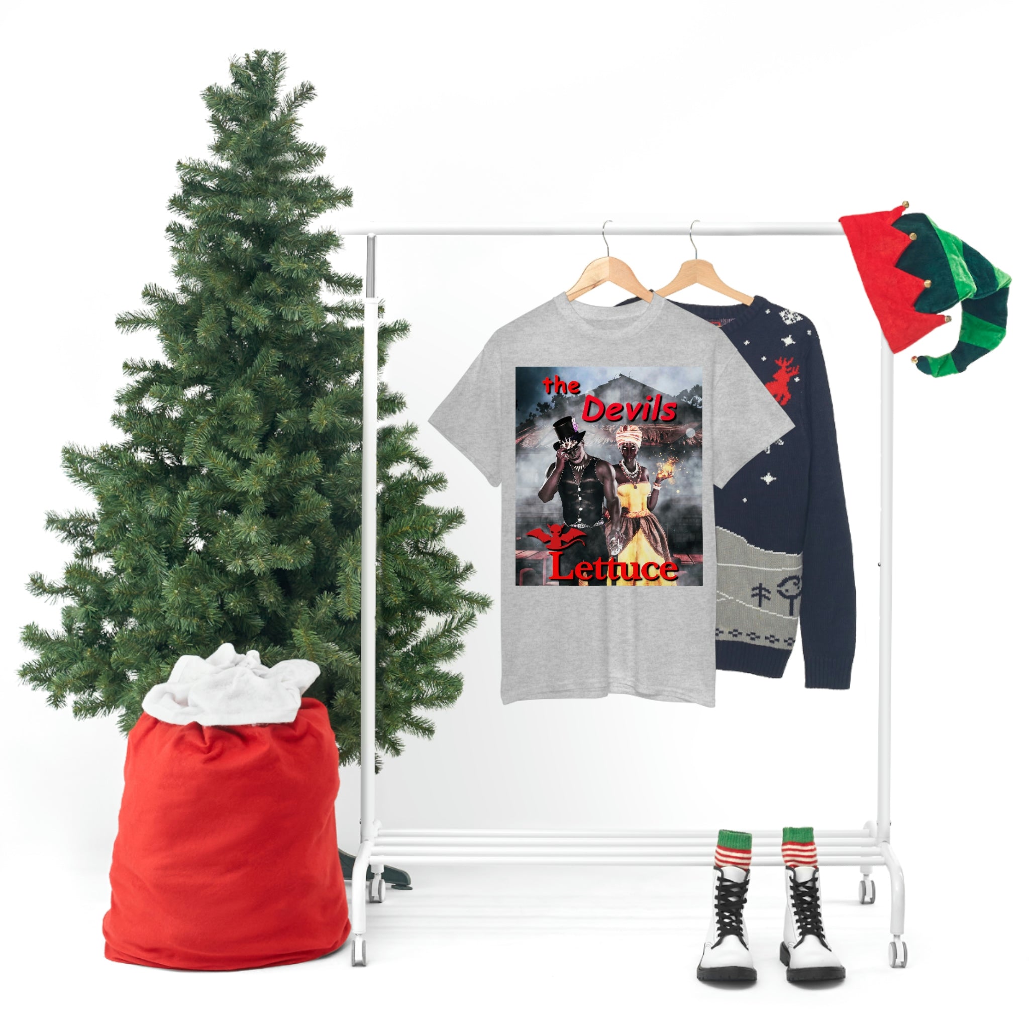 Devil's Lettuce Logo Cotton Tee(royalty)