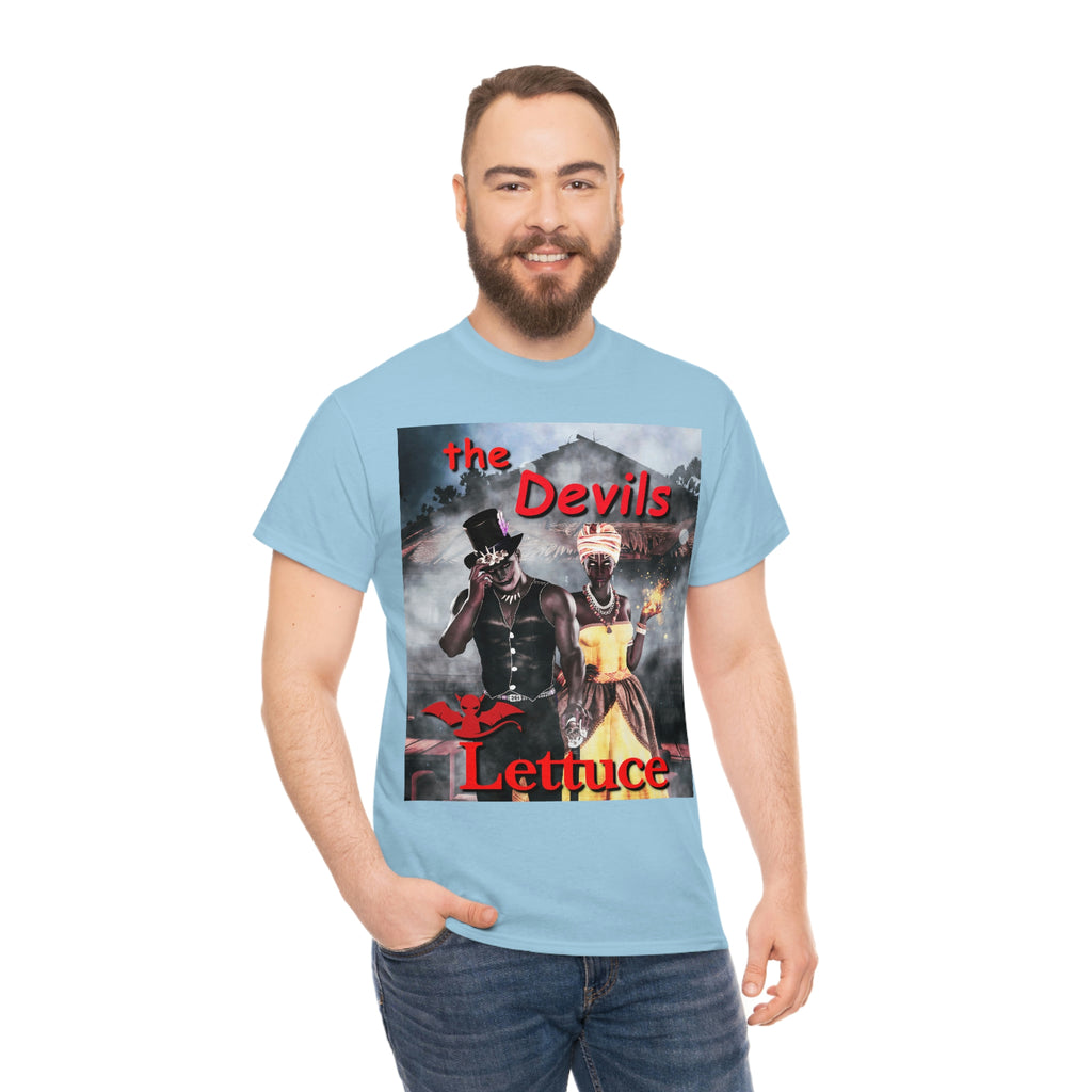 Devil's Lettuce Logo Cotton Tee(royalty)