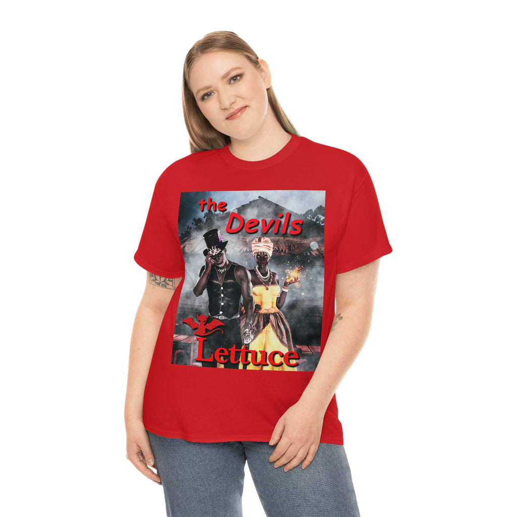 Devil's Lettuce Logo Cotton Tee(royalty)