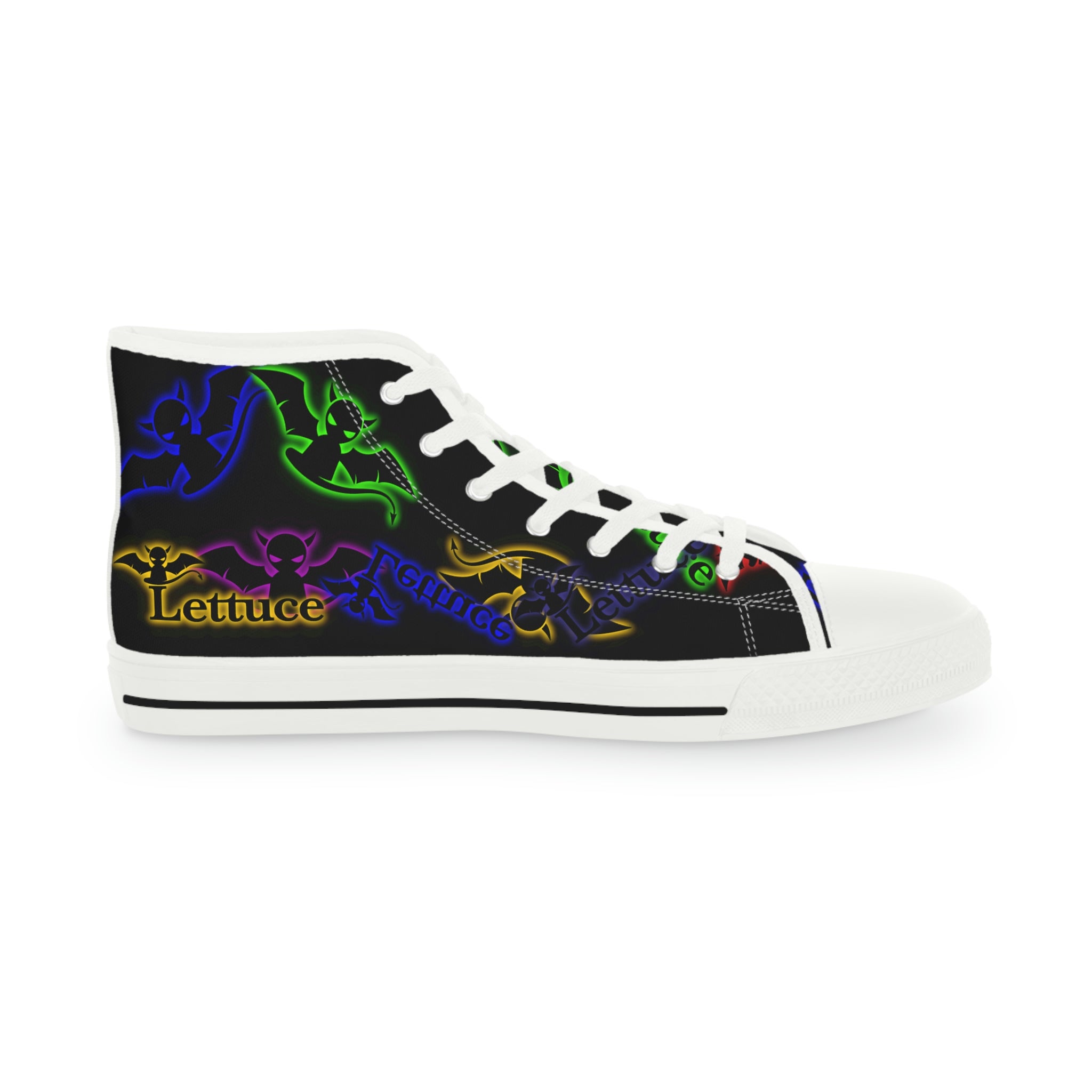 Men's High Top Sneakers, Devil's Lettuce Series 2