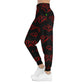 Athletic Joggers Black(red devil stamp)