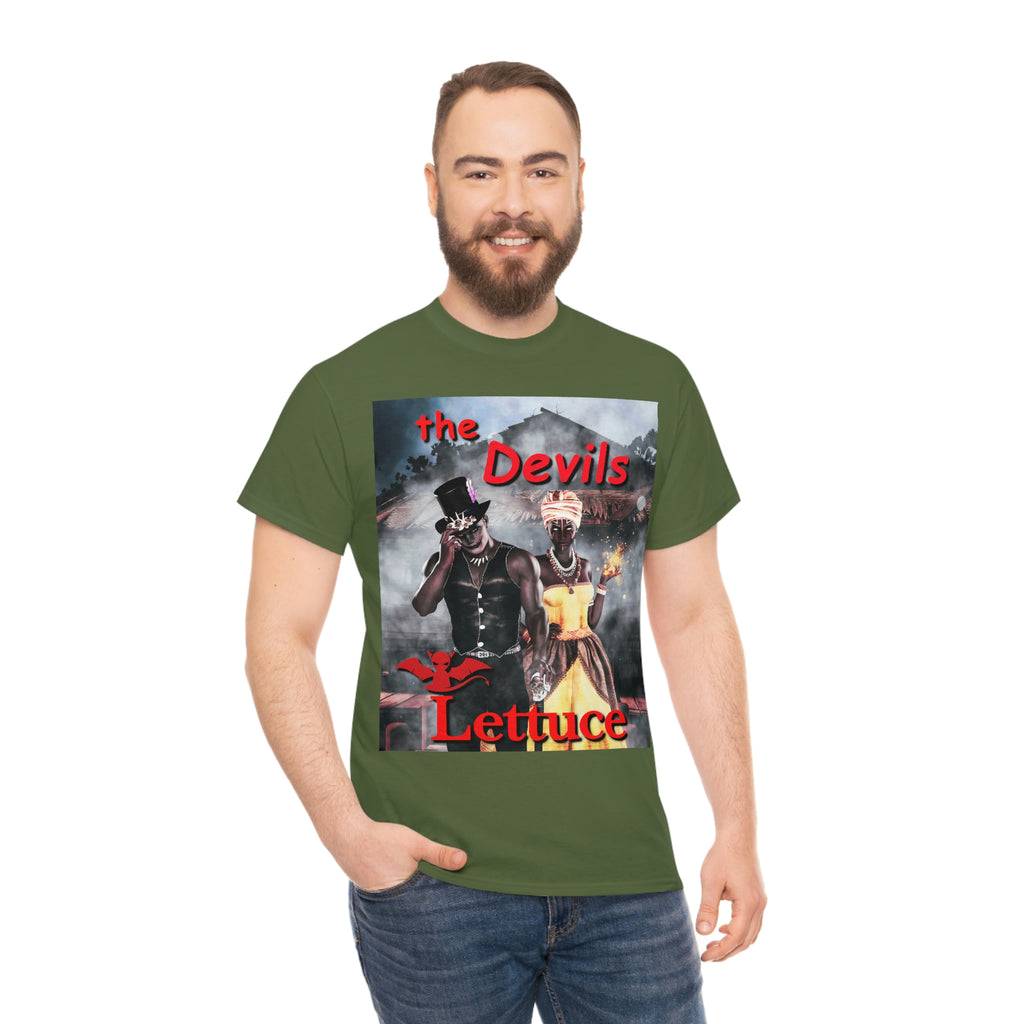 Devil's Lettuce Logo Cotton Tee(royalty)