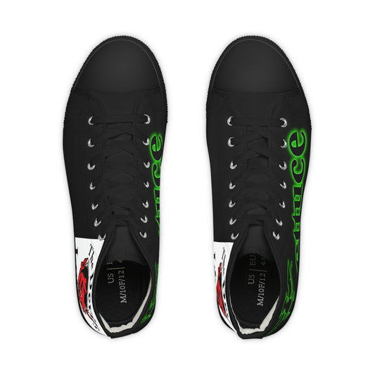 Men's High Top Sneakers Devil's Lettuce collection series 1