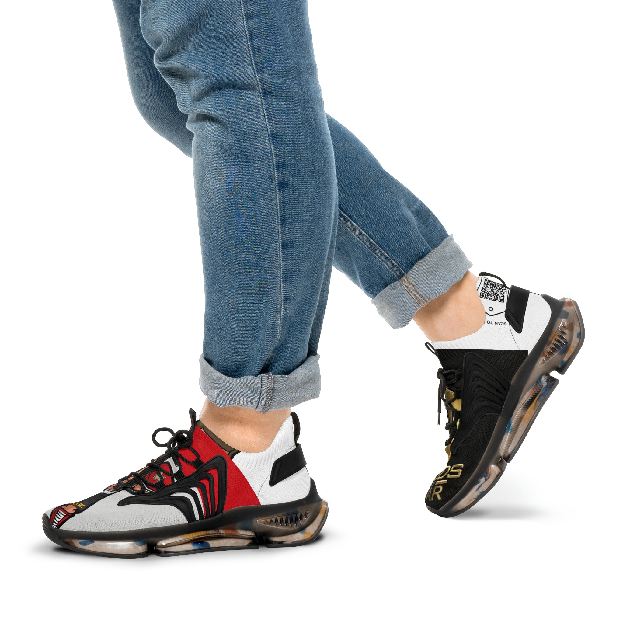 Gods Of War Men's Mesh Sports Sneakers