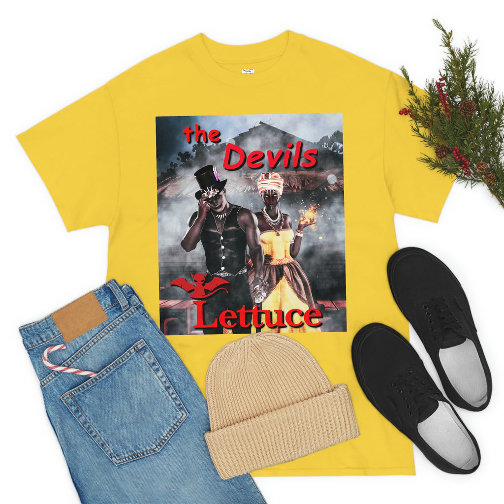 Devil's Lettuce Logo Cotton Tee(royalty)