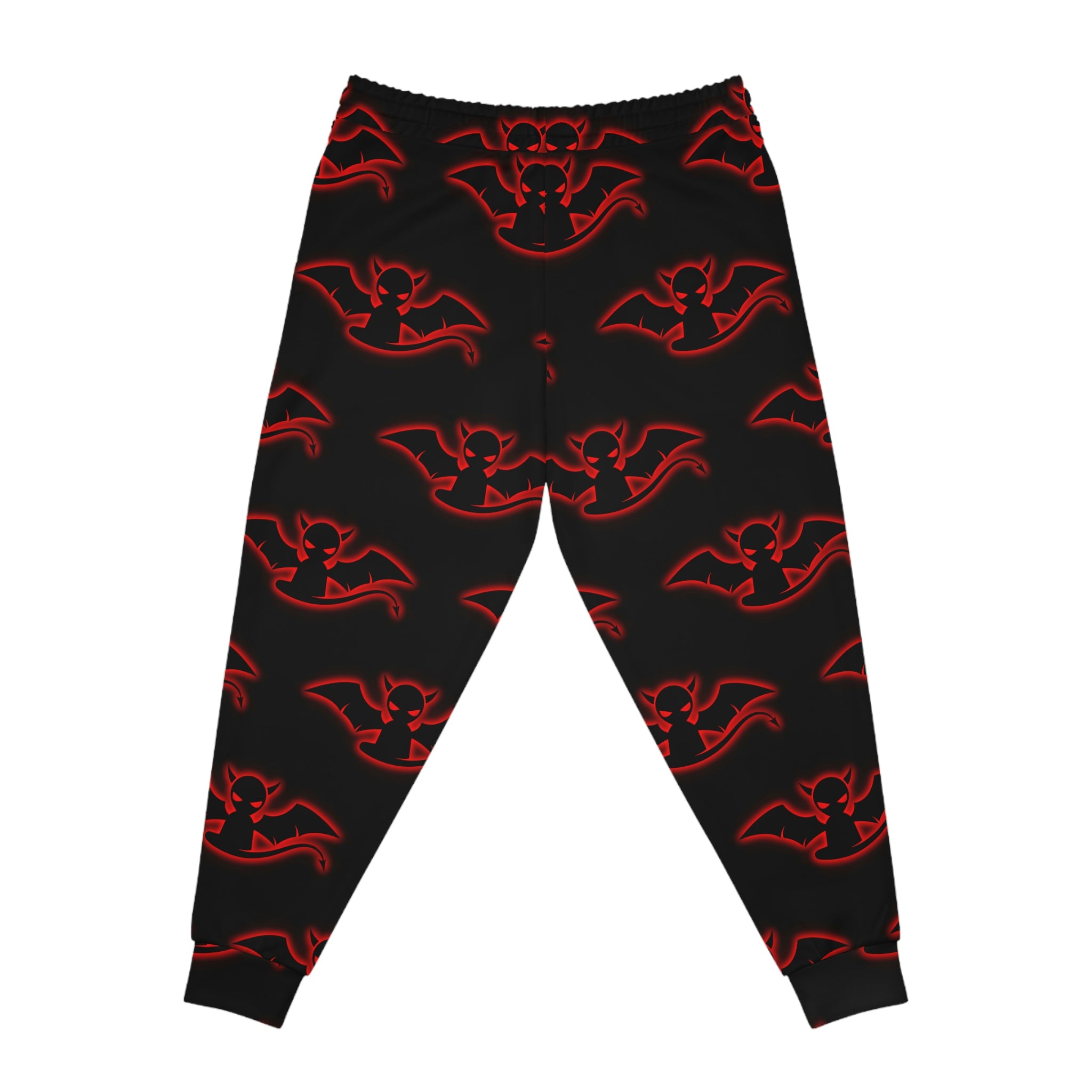 Athletic Joggers Black(red devil stamp)