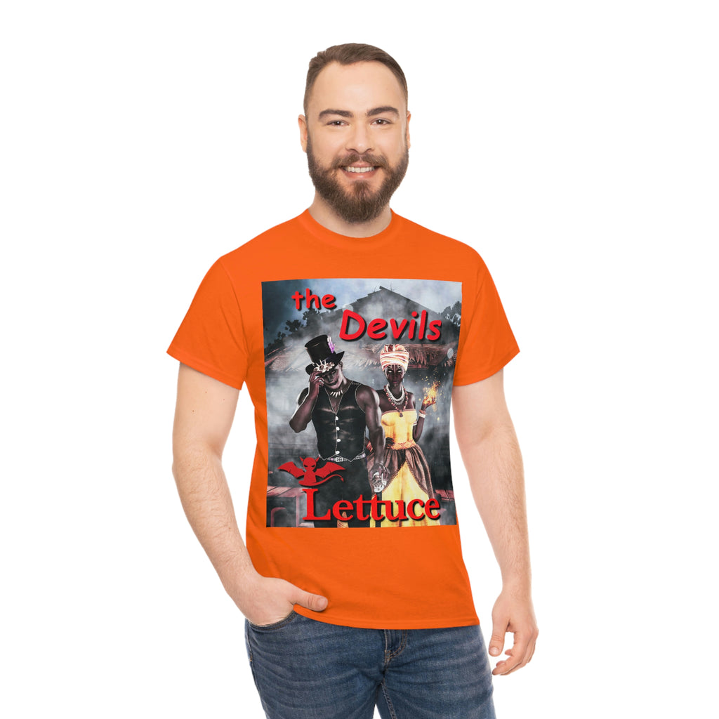 Devil's Lettuce Logo Cotton Tee(royalty)