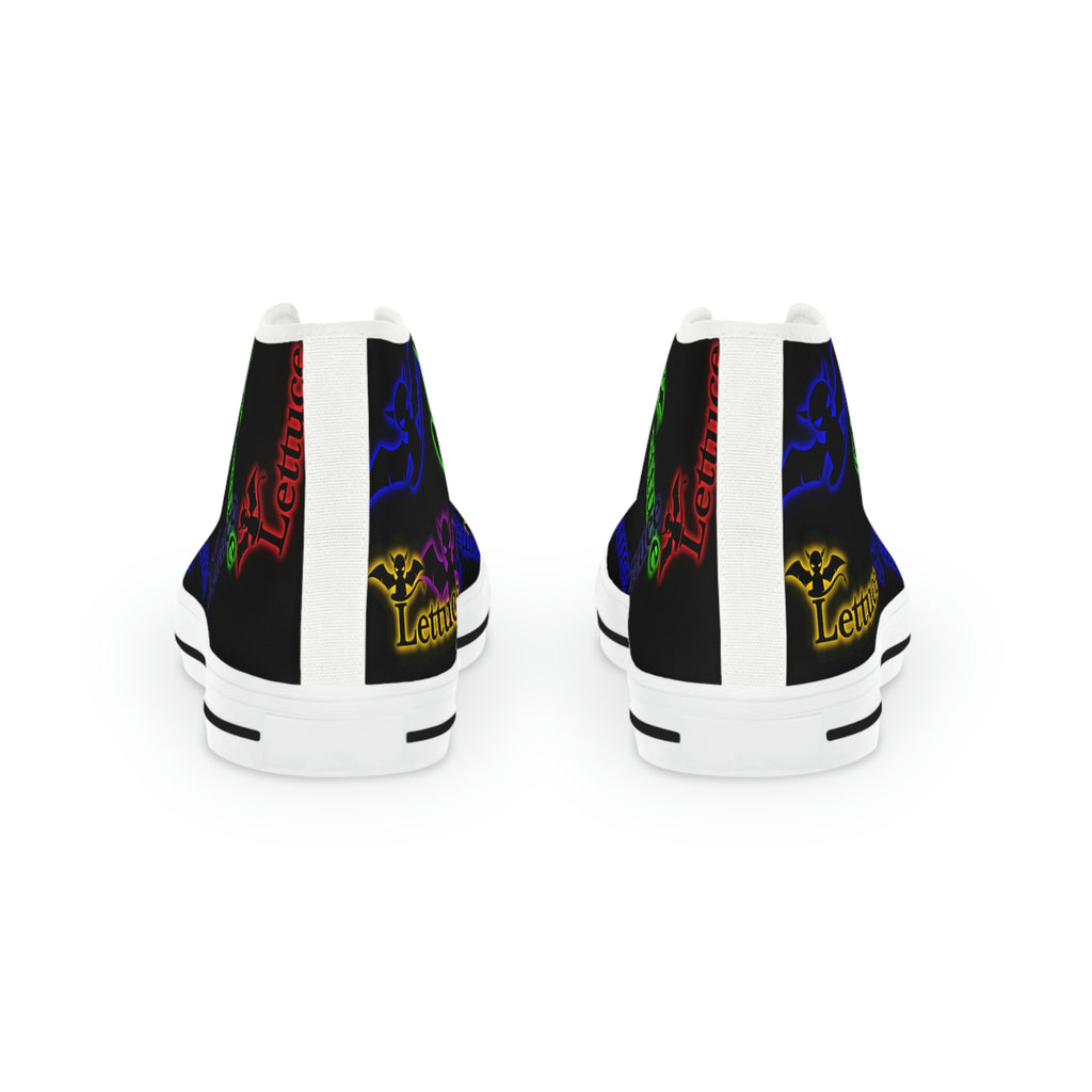 Men's High Top Sneakers, Devil's Lettuce Series 2