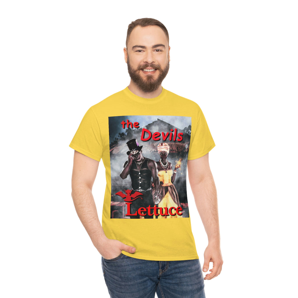 Devil's Lettuce Logo Cotton Tee(royalty)