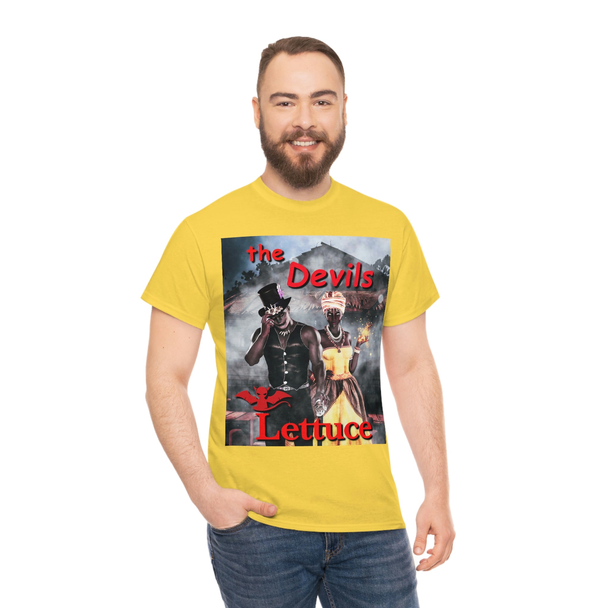 Devil's Lettuce Logo Cotton Tee(royalty)