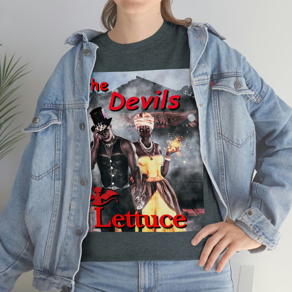 Devil's Lettuce Logo Cotton Tee(royalty)