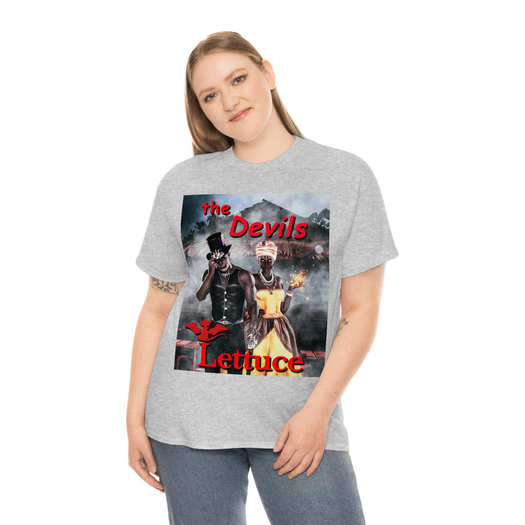 Devil's Lettuce Logo Cotton Tee(royalty)