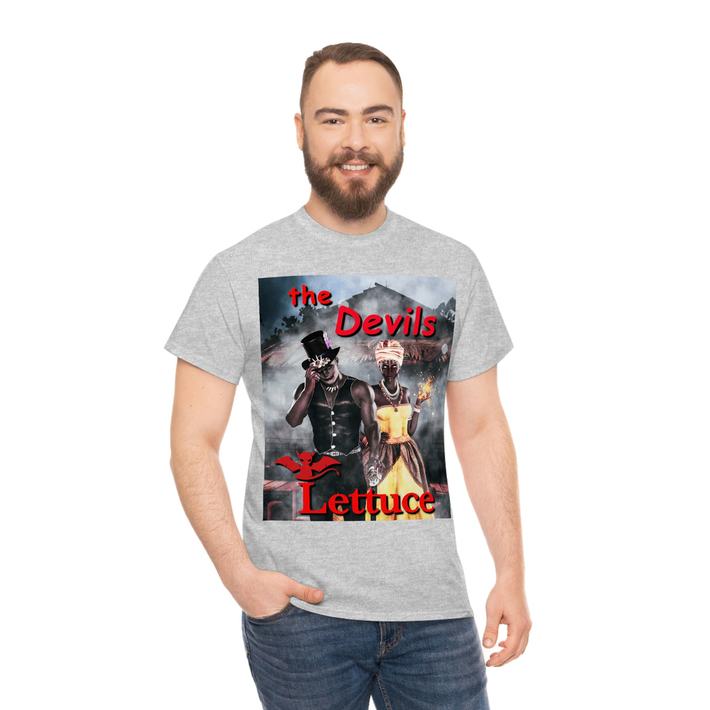 Devil's Lettuce Logo Cotton Tee(royalty)