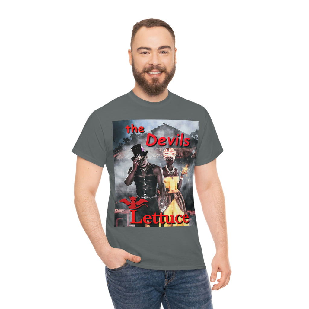 Devil's Lettuce Logo Cotton Tee(royalty)