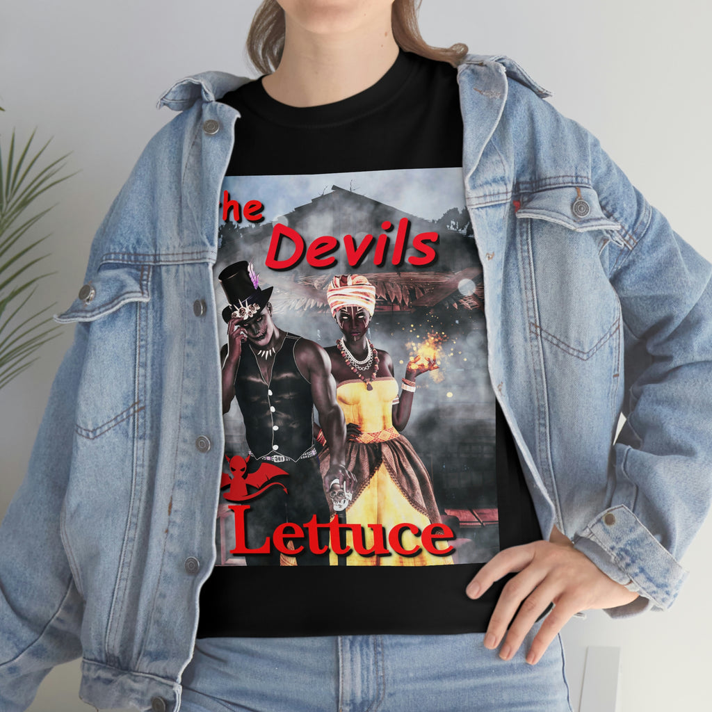 Devil's Lettuce Logo Cotton Tee(royalty)