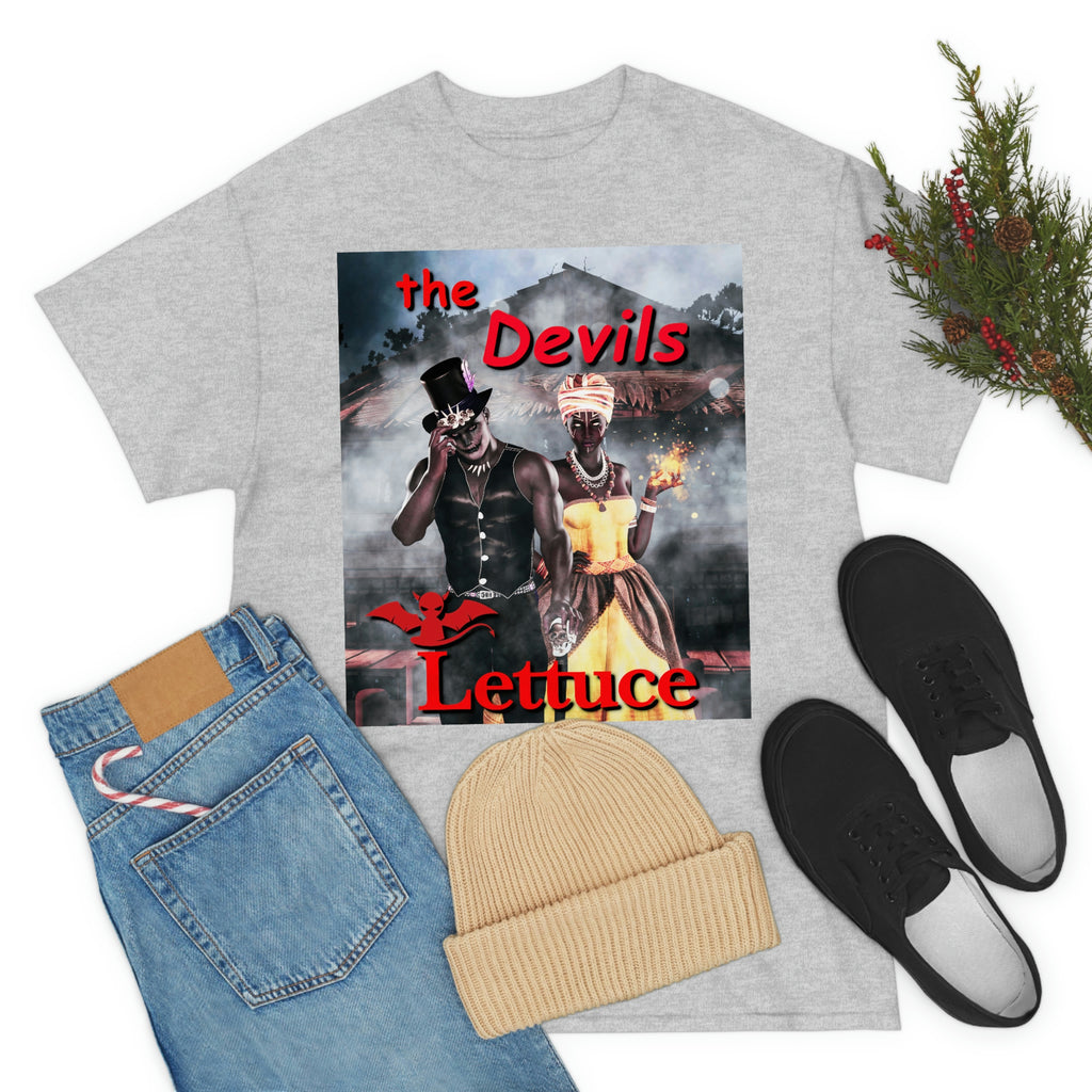 Devil's Lettuce Logo Cotton Tee(royalty)