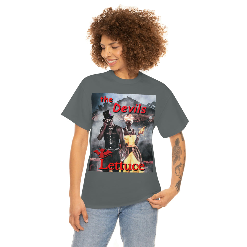 Devil's Lettuce Logo Cotton Tee(royalty)