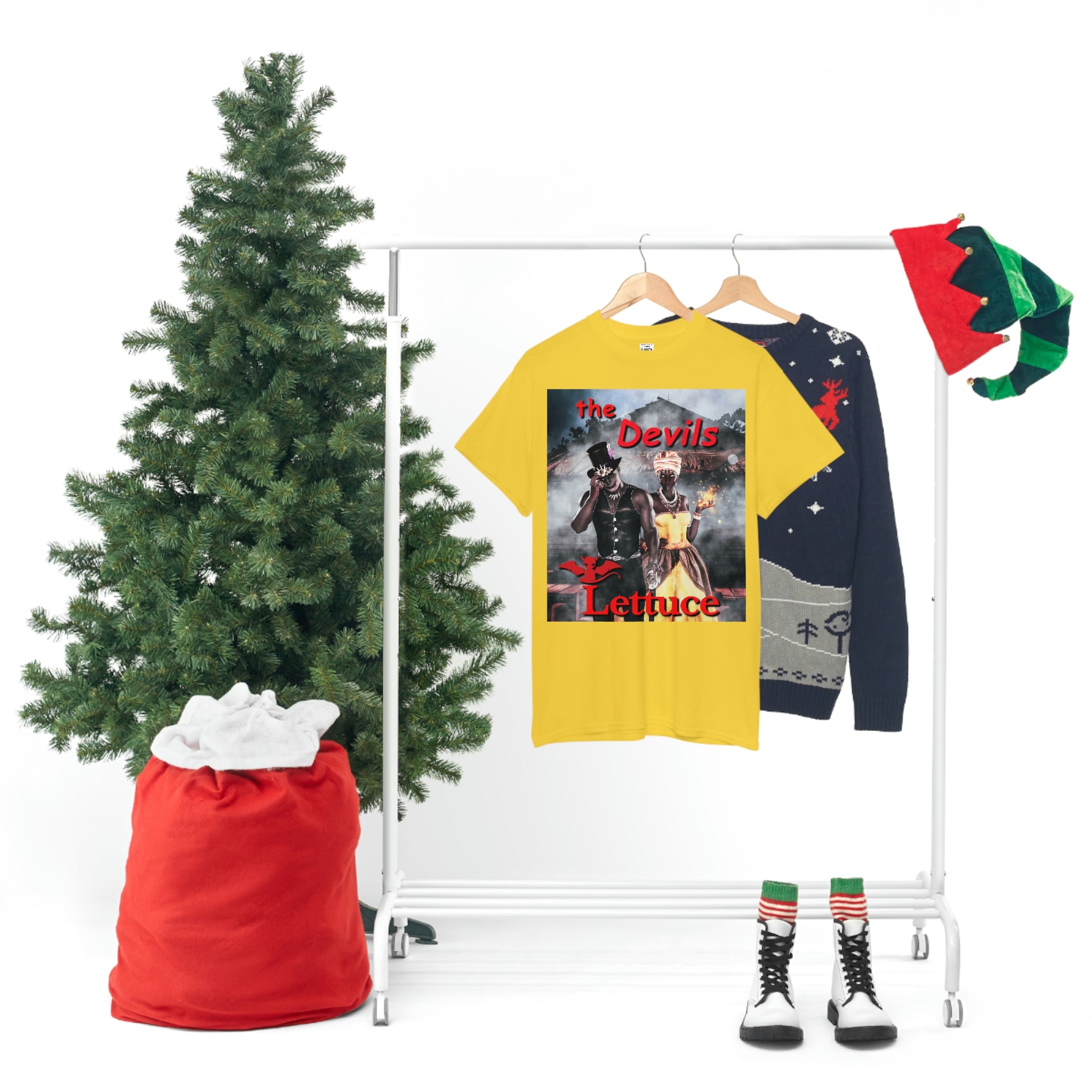 Devil's Lettuce Logo Cotton Tee(royalty)