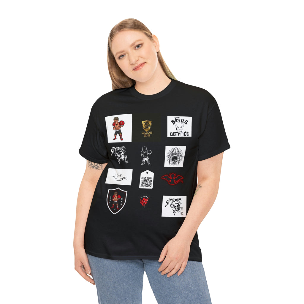 Spyder/Devils Lettuce/G.O.W. collage Cotton Tee