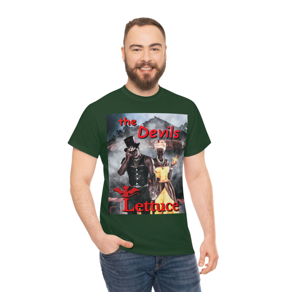 Devil's Lettuce Logo Cotton Tee(royalty)