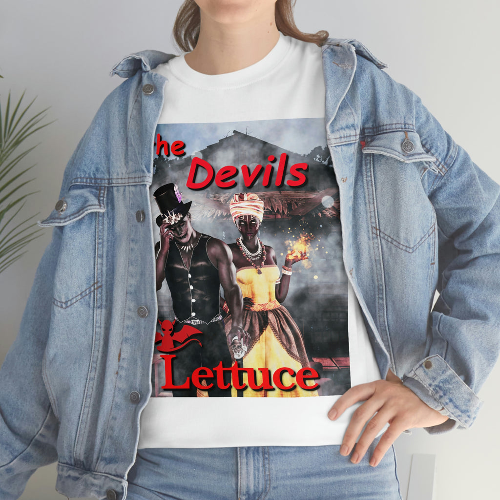 Devil's Lettuce Logo Cotton Tee(royalty)