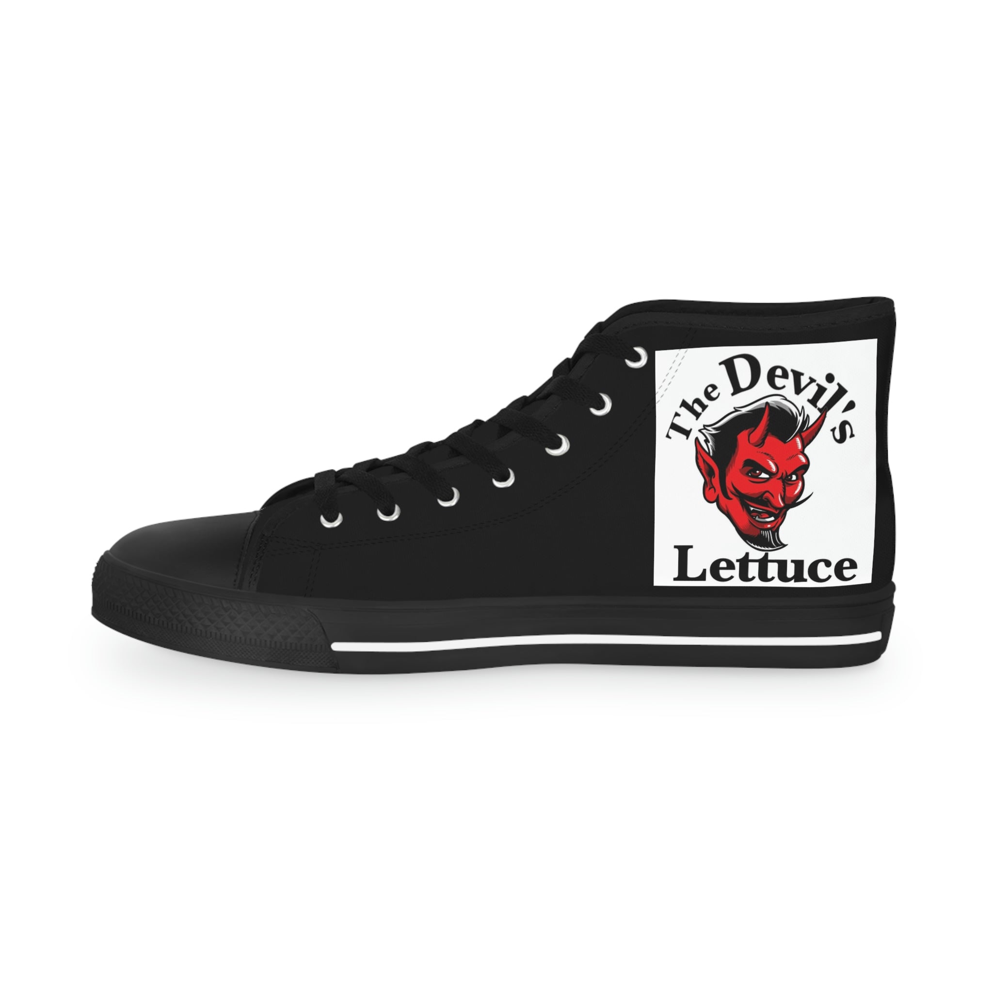 Men's High Top Sneakers Devil's Lettuce collection series 1