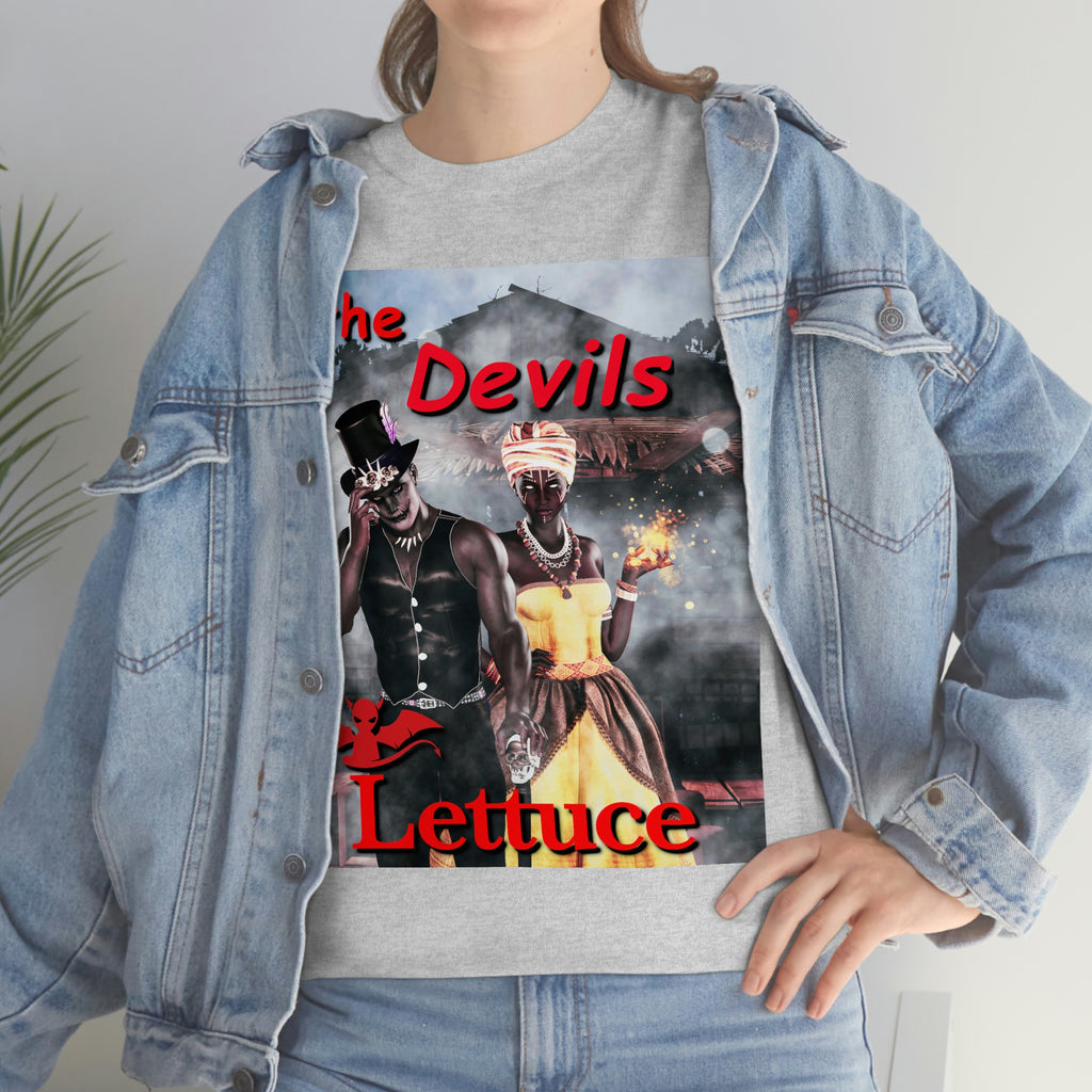 Devil's Lettuce Logo Cotton Tee(royalty)