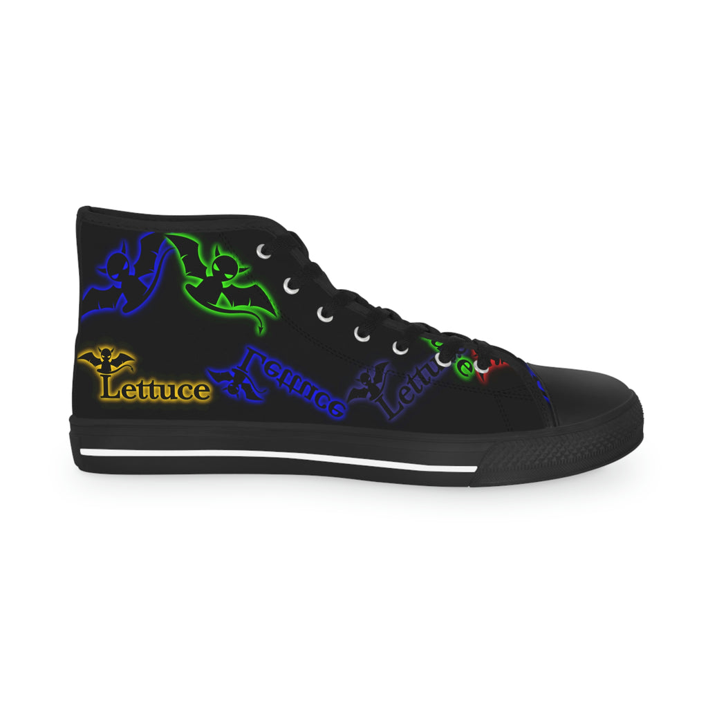 Men's High Top Sneakers, Devil's Lettuce Series 2